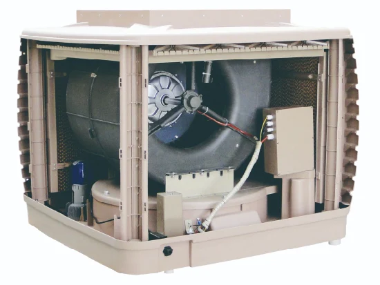Motore di raffreddamento dell'aria del deserto del raffreddatore d'aria a basso consumo energetico Aolan Industrial da 1,1 kW